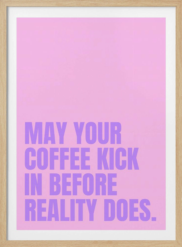 Coffee vs. Reality | Poster