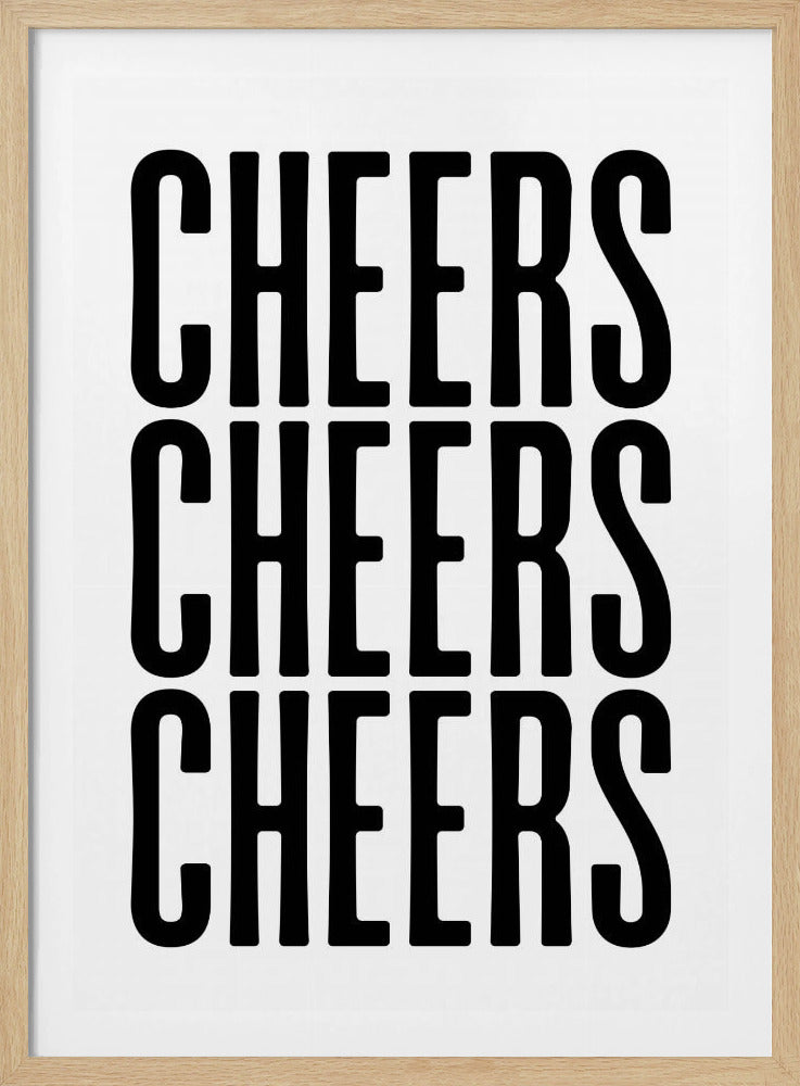 Triple Cheers | Poster