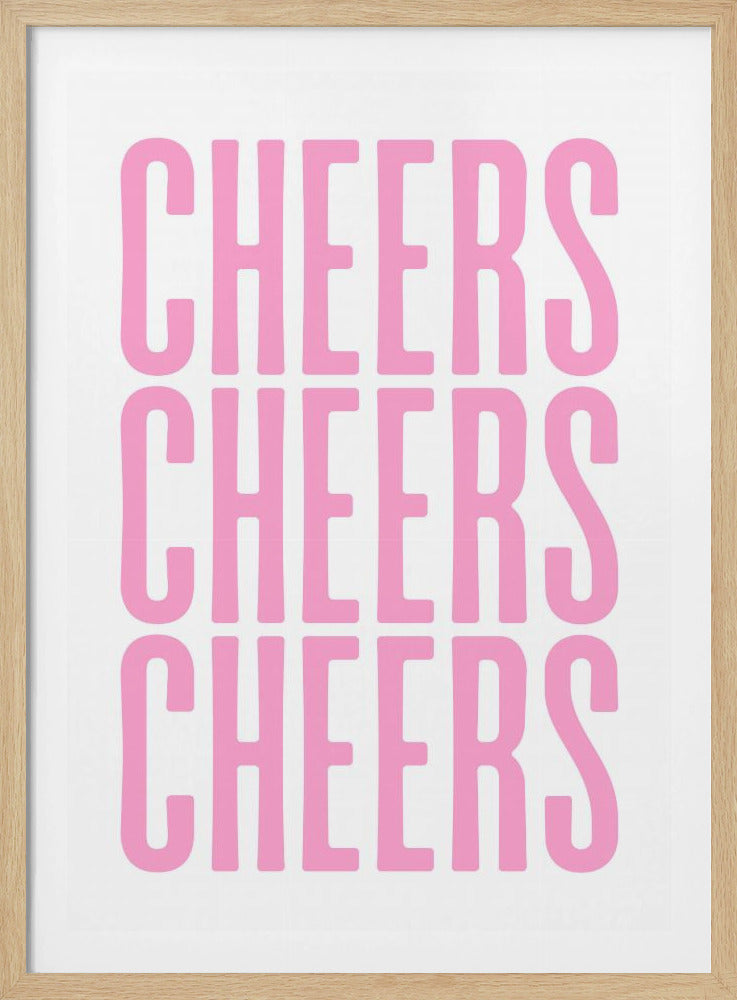 Triple Cheers Display | Poster