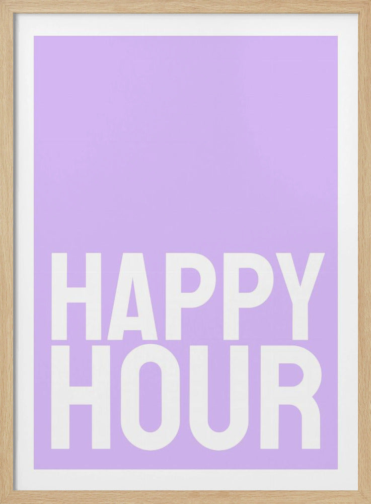 Cheerful Lavender Vibes | Poster