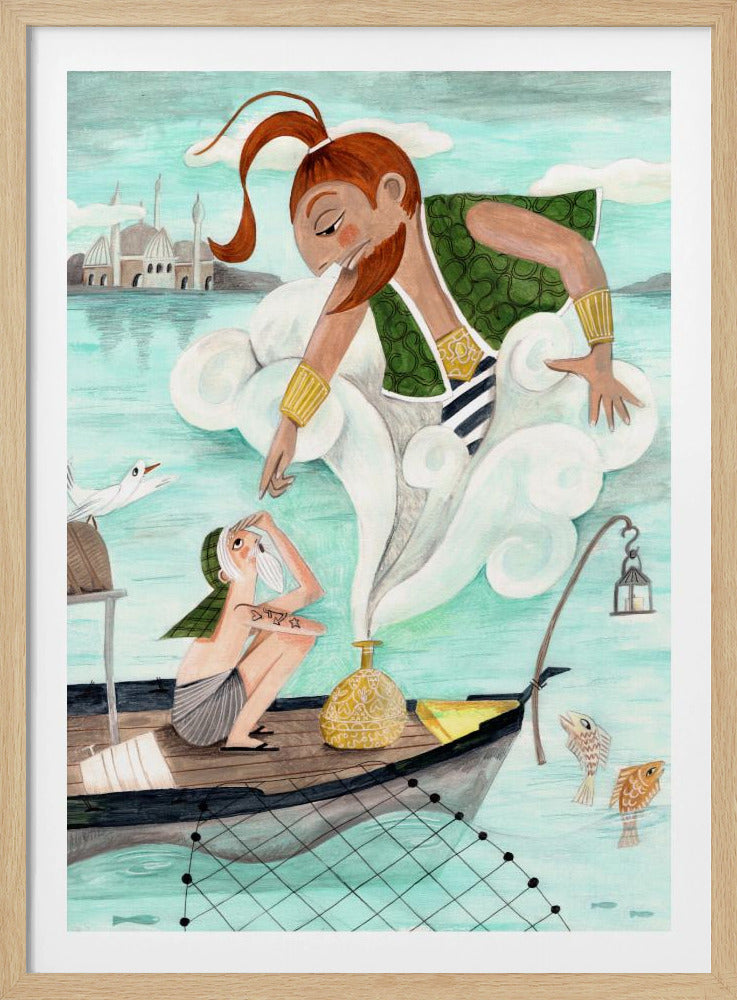 The Fisherman and the Jinni | Poster