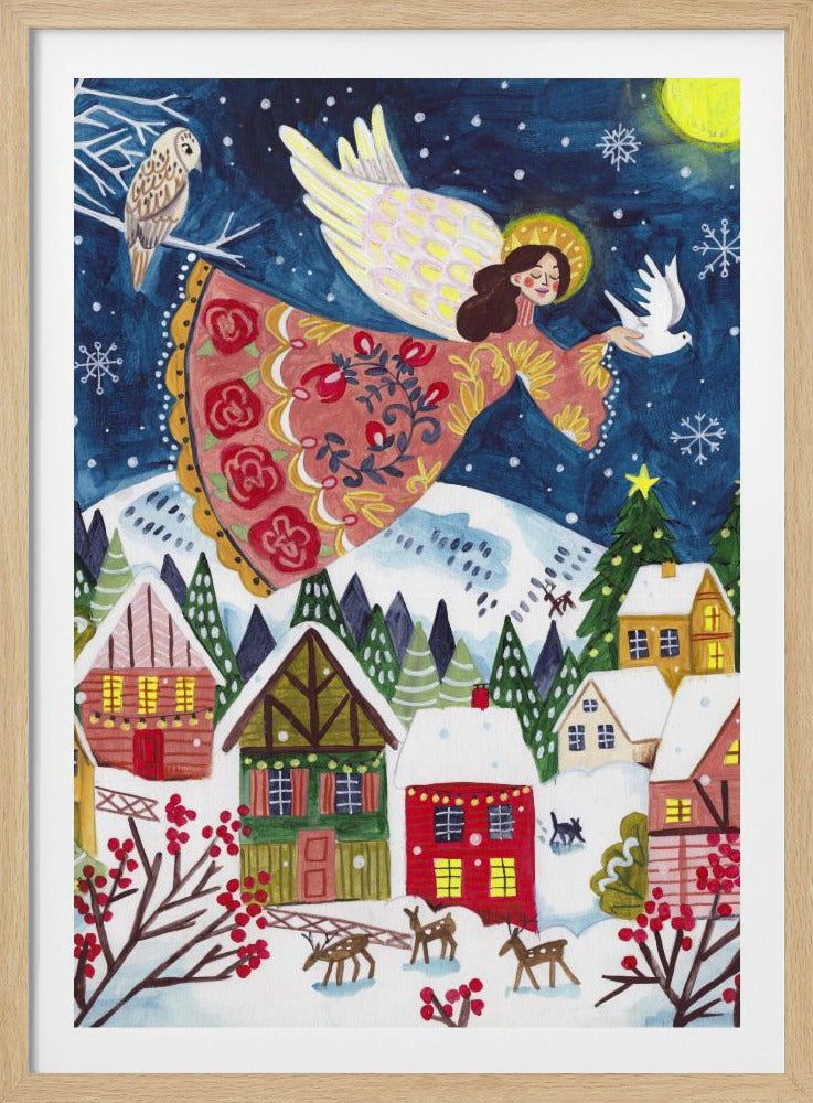 Angel of Peace Portrait | Poster