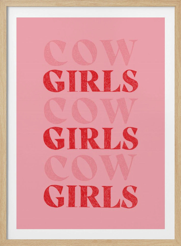 Cow Girls Girls Girls | Poster