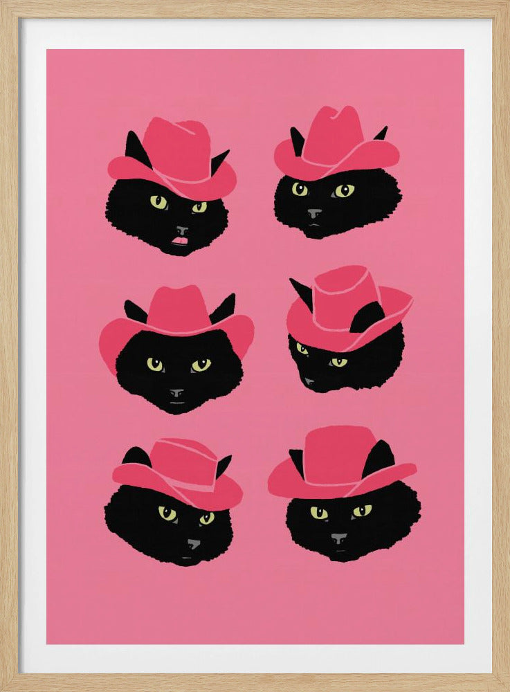 Marcy the Cowgirl Cat | Poster
