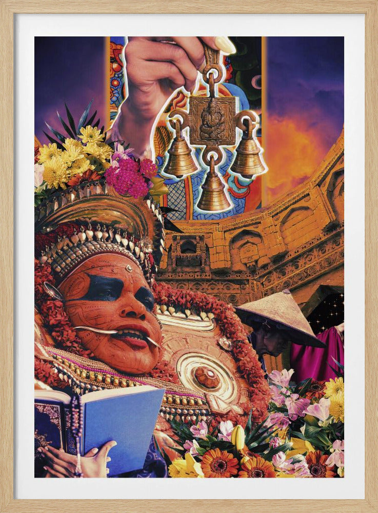 Retro Fantasy Culture Collage | Poster