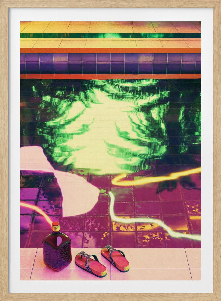 TROPICAL INDOOR POOL | Poster