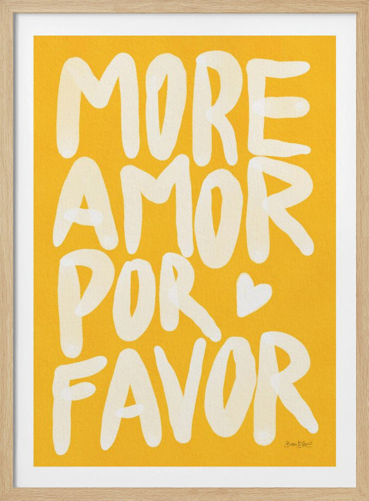 More Amor Por Favor | Poster