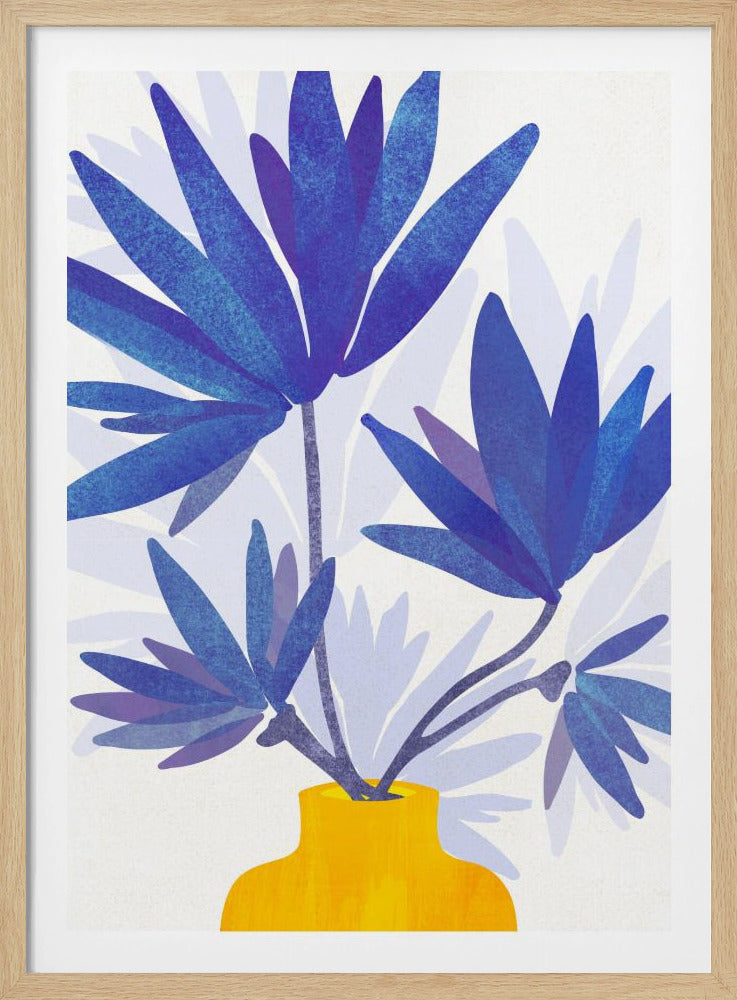 Indigo Blooms | Poster