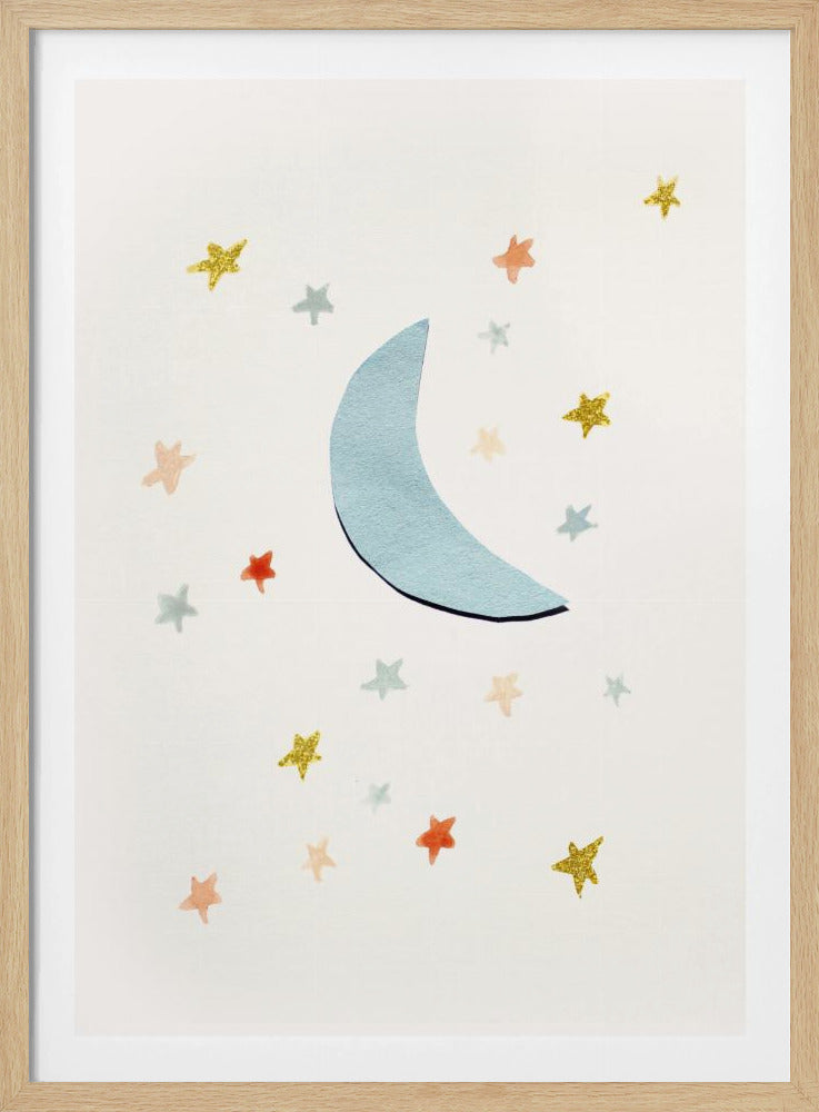 Moon & Stars | Poster