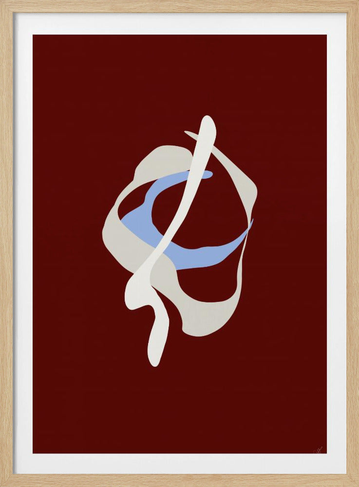 Dart red abstract | Poster