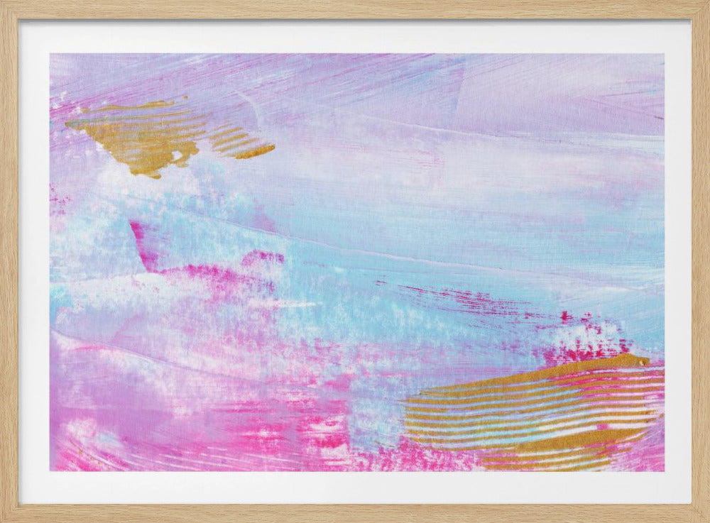 Colourful Strokes Horizontal | Poster