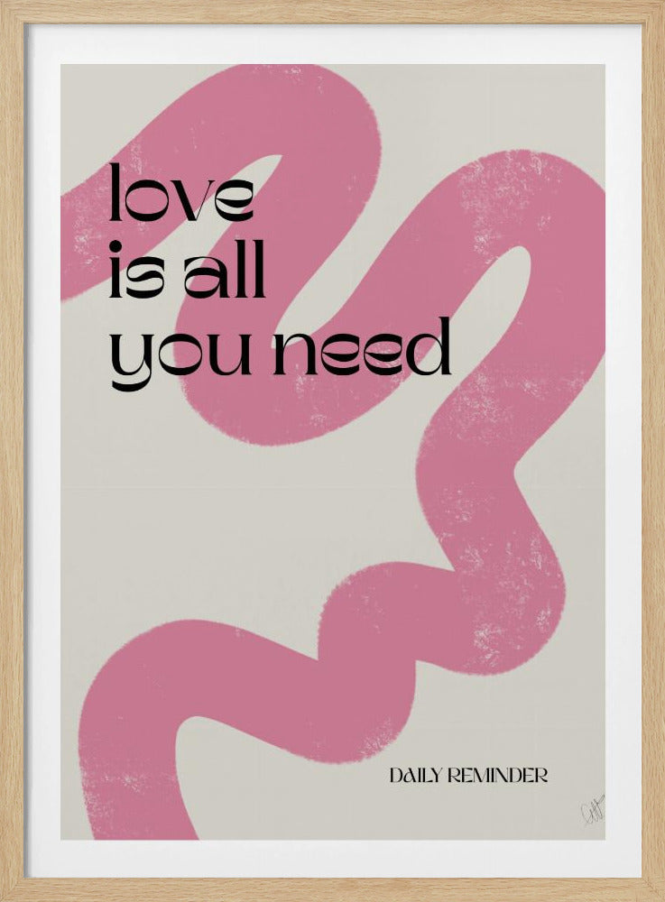 Love is all you need | Poster