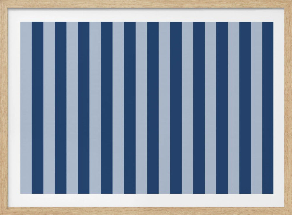 Blue Stripes | Poster