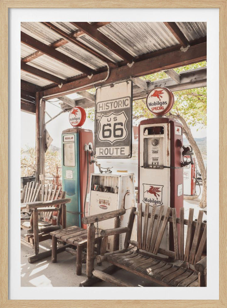 Route 66 Gas Station | Poster