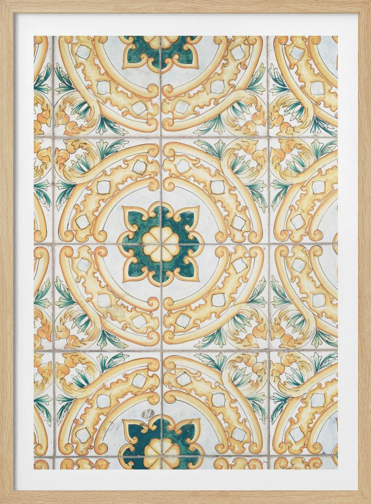 Capri Tiles | Poster