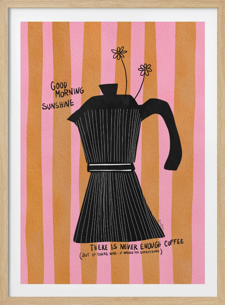 Mocca Coffee Sunshine | Poster