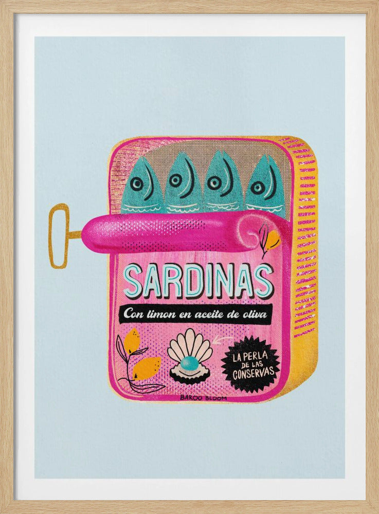 Sardines Tin Can | Poster