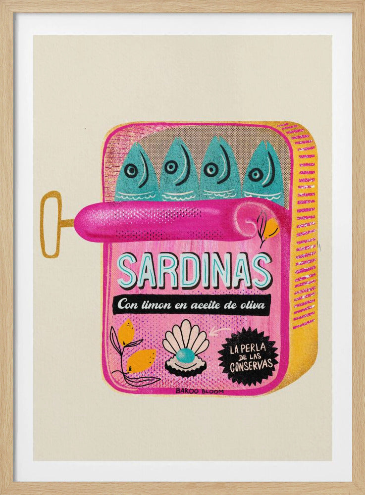 Sardines Tin Can | Poster
