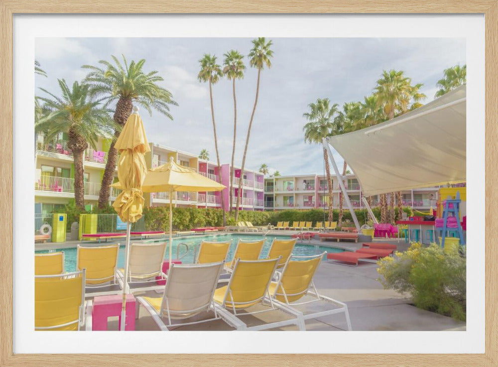 Poolside at the Saguaro Hotel - Palm Springs | Poster