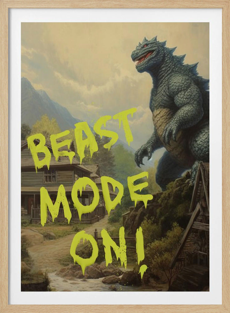 Beast Mode On | Poster