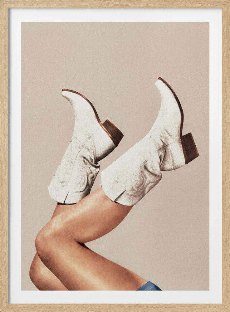 These Boots - Neutral / Beige | Poster