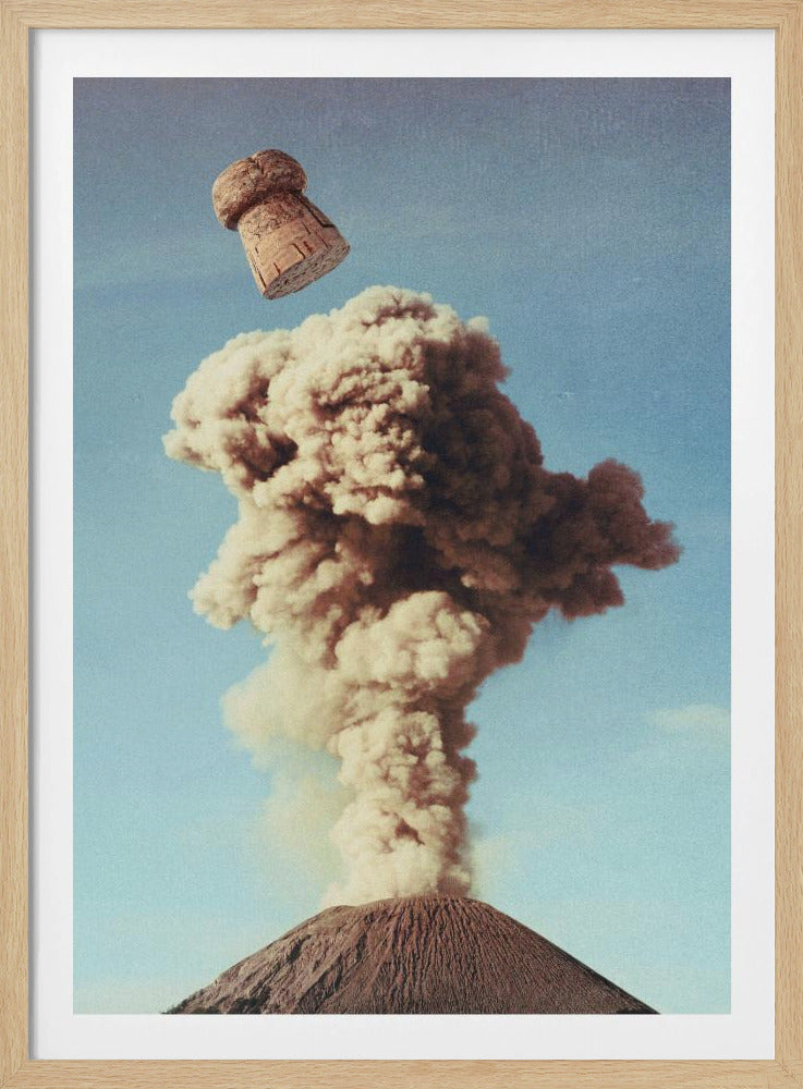 Volcanic Pop - Champagne Party | Poster