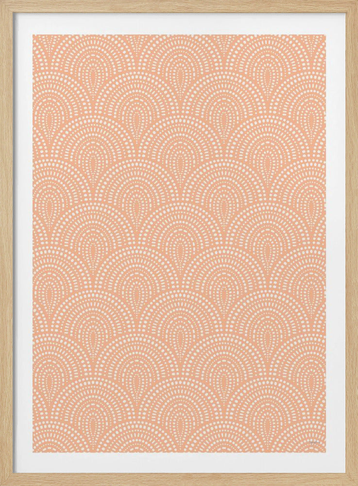 Dotty Peach Fuzz | Poster