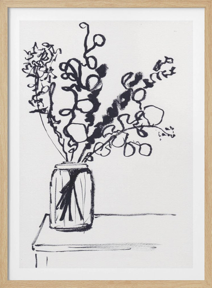 Black and White Still Life Small | Poster