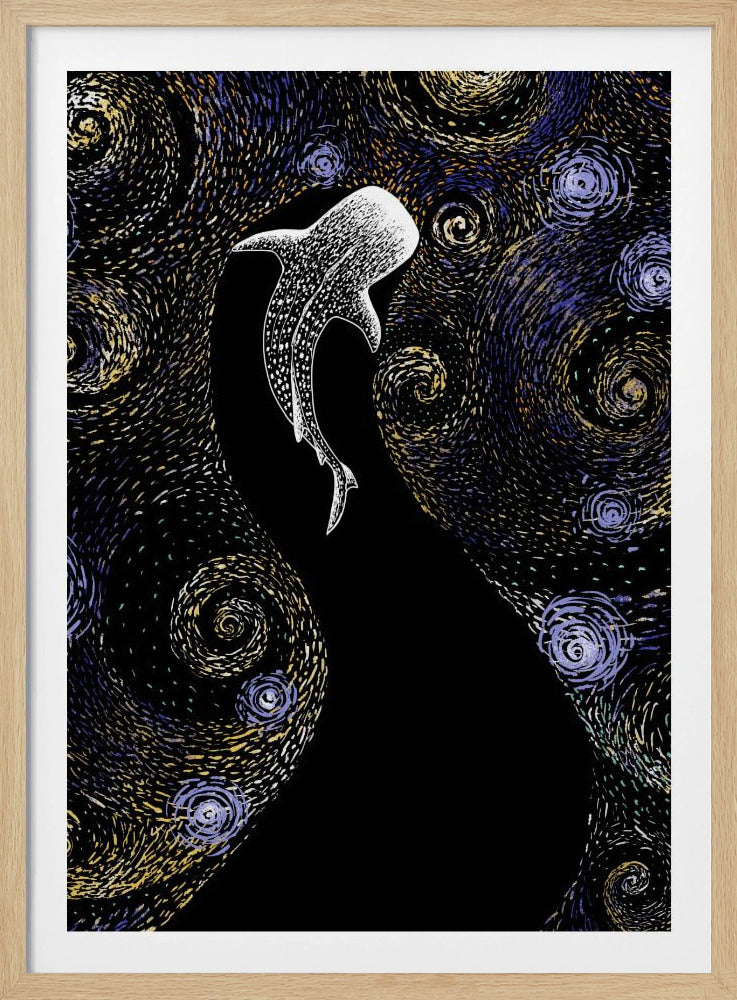 Star Eater In Van Gogh Style Colored | Poster