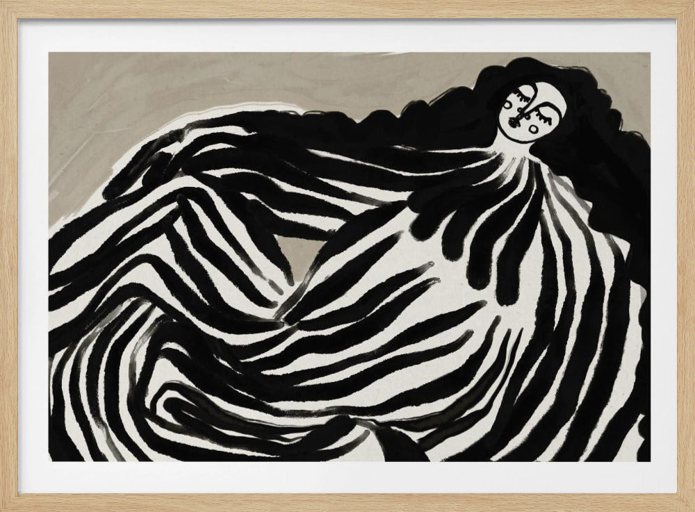 Monochrome Waves | Poster