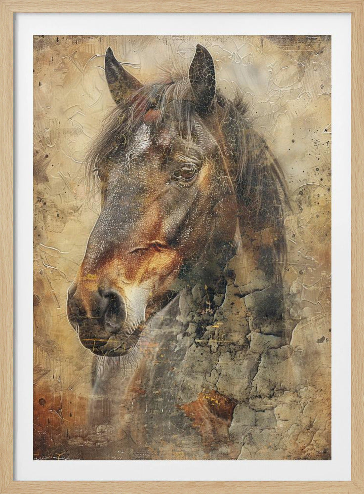 Horse Illustration 09 | Poster