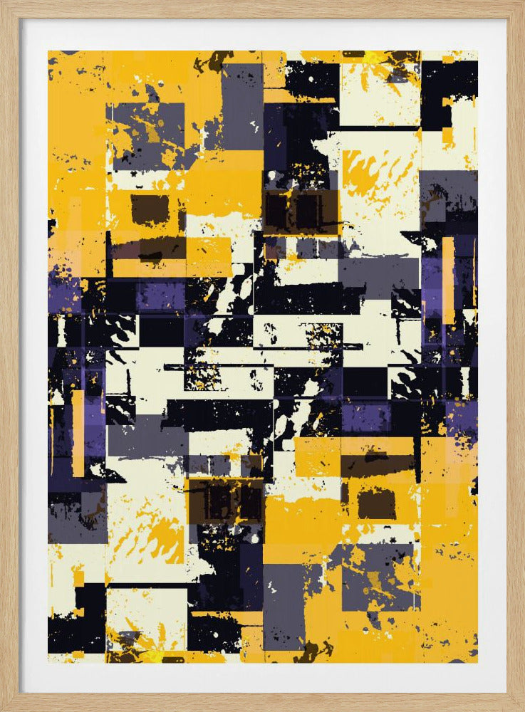 Geometric Shapes And Bold Colors | Poster