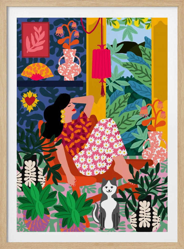 Flower power Woman | Poster