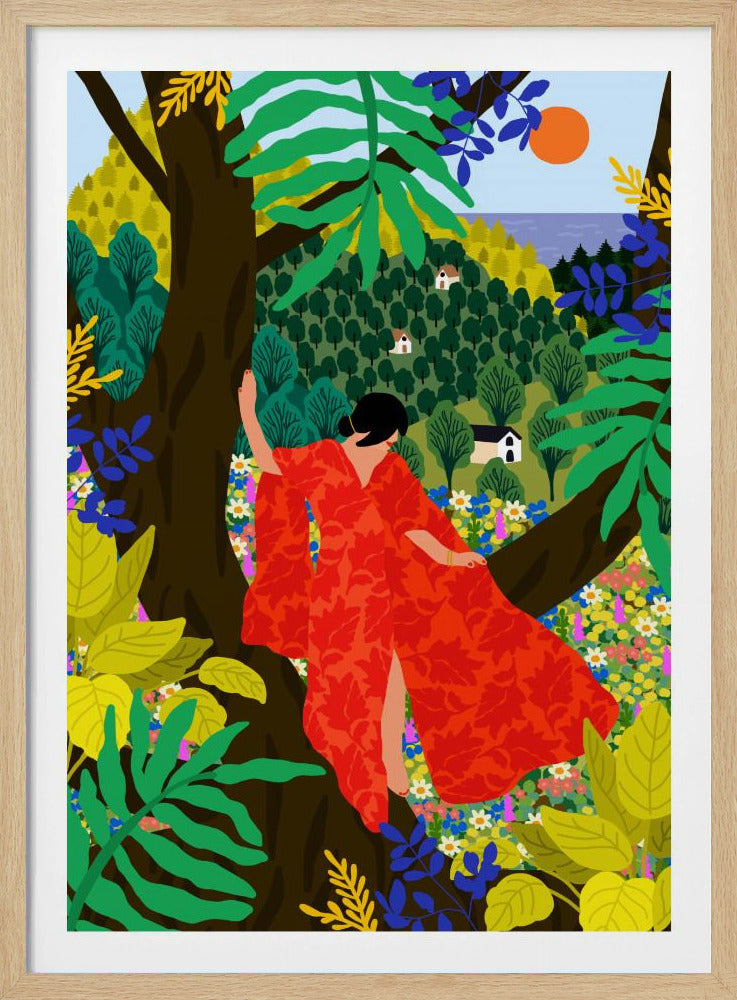 Girl In a Tree | Poster