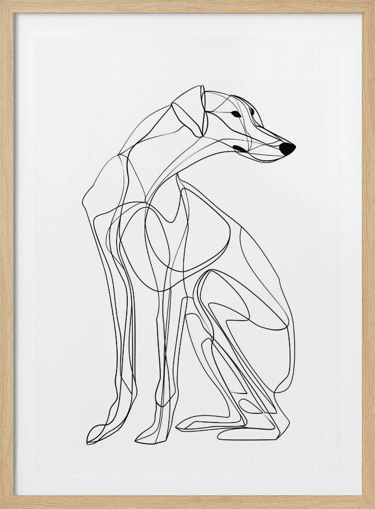 Line Dog | Poster