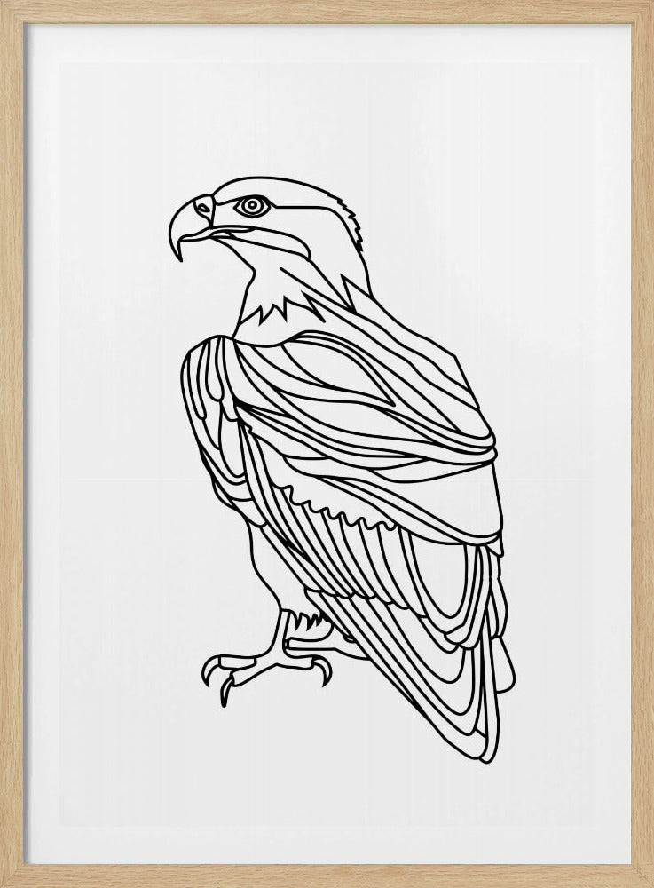 Line Eagle | Poster