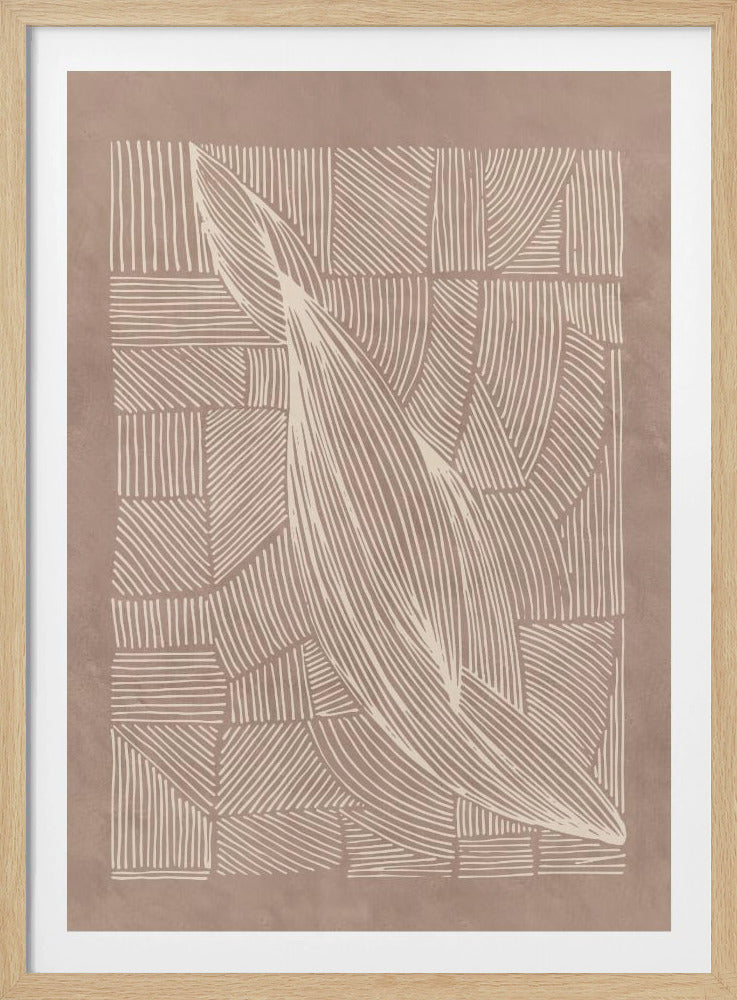 Abstract Irregular Lines | Poster