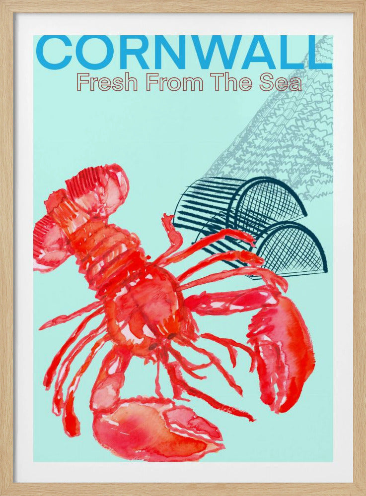 Cornwall Fresh From the Sea Poster | Poster