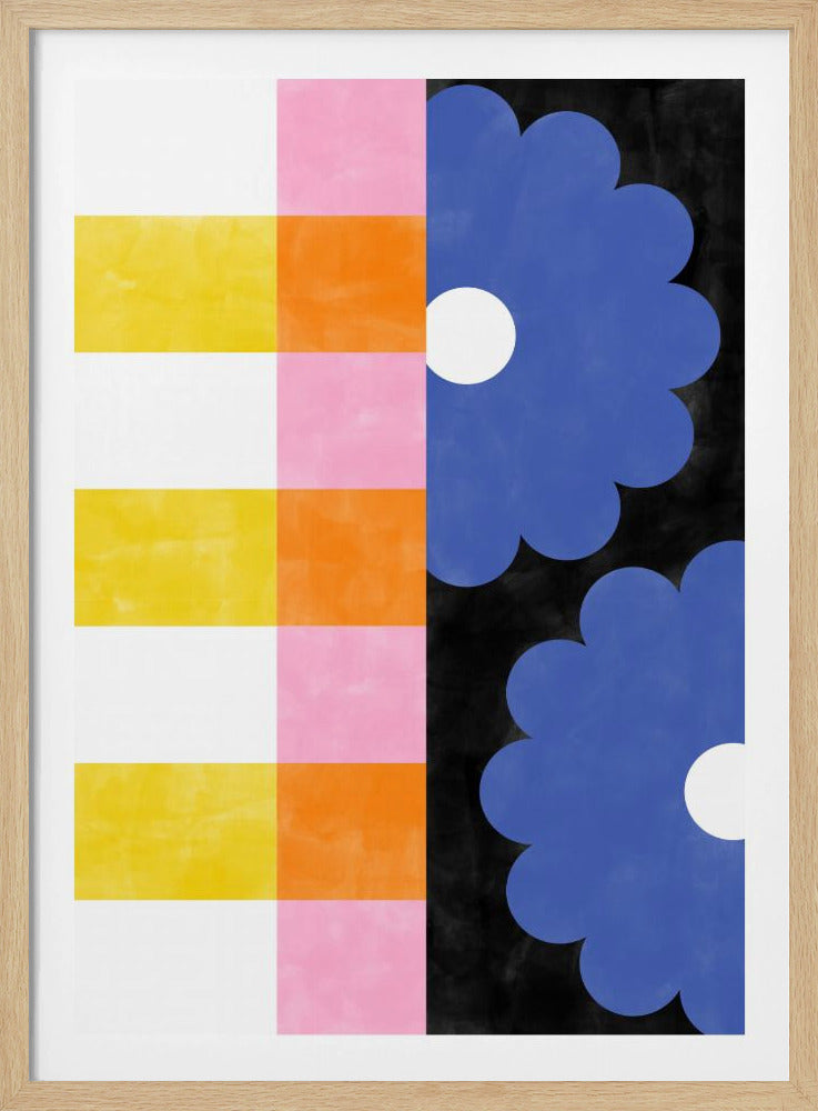 Floral Stripes | Poster