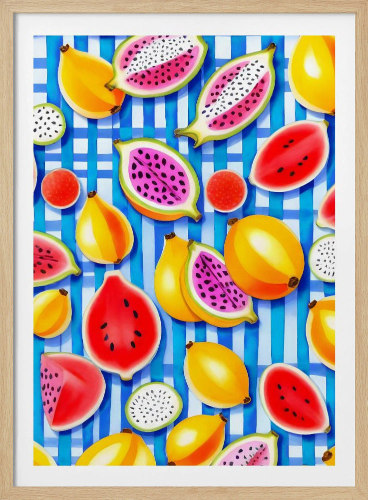 Tropical Fruit Pop | Poster