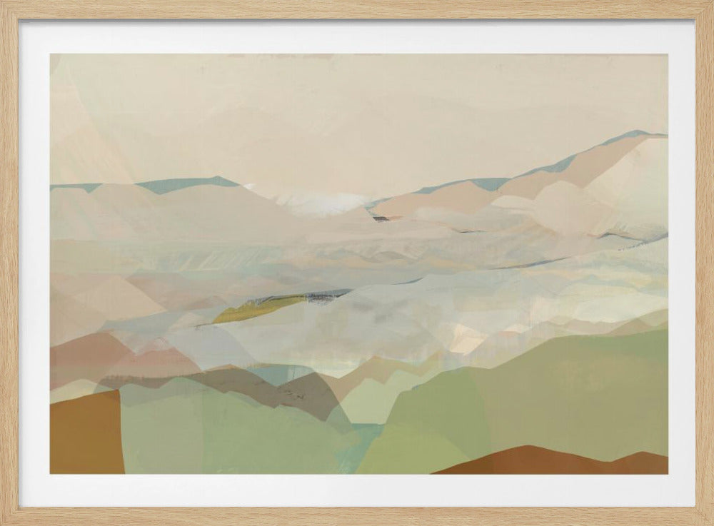 Colourblock Landscape 1 | Poster