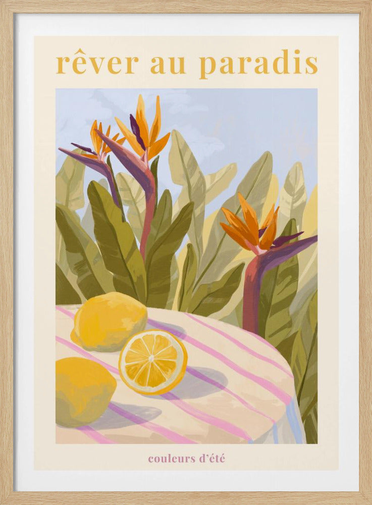 Rêver Au Paradis - Lemon | Poster