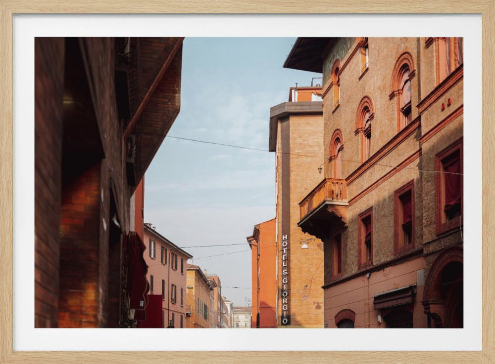 Bologna Sunset | Italy Travel Photography | Poster