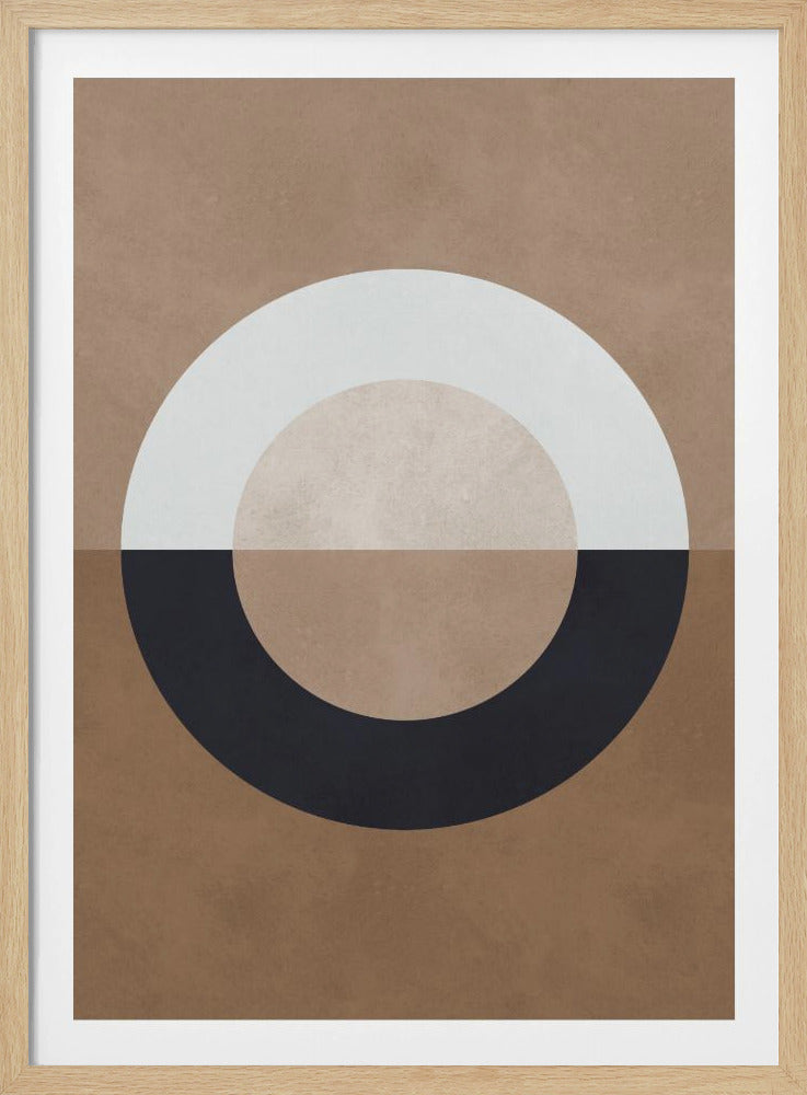 Brown geometry 8 | Poster