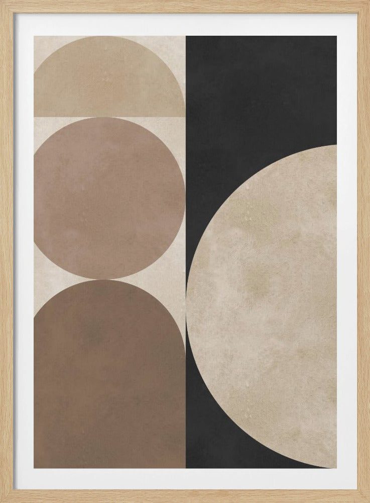 Brown geometry 5 | Poster