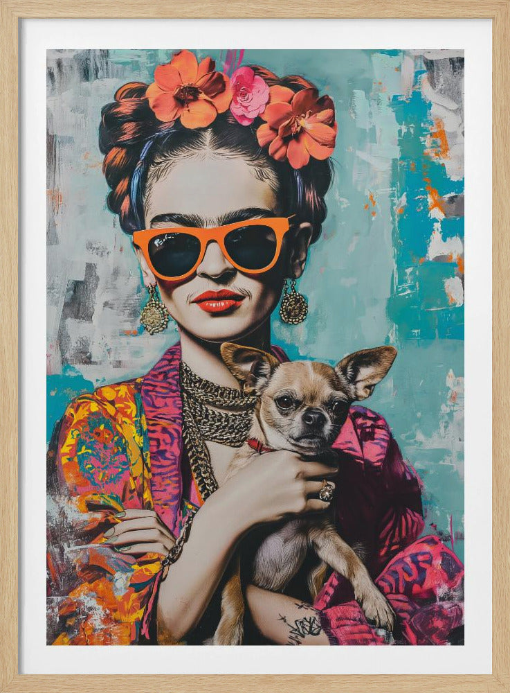 Frida Chihuahua | Poster