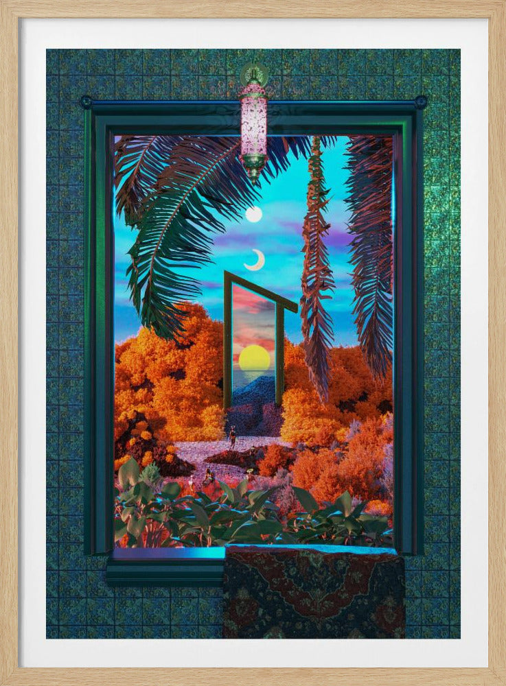 Fantasy Portal Scene | Poster