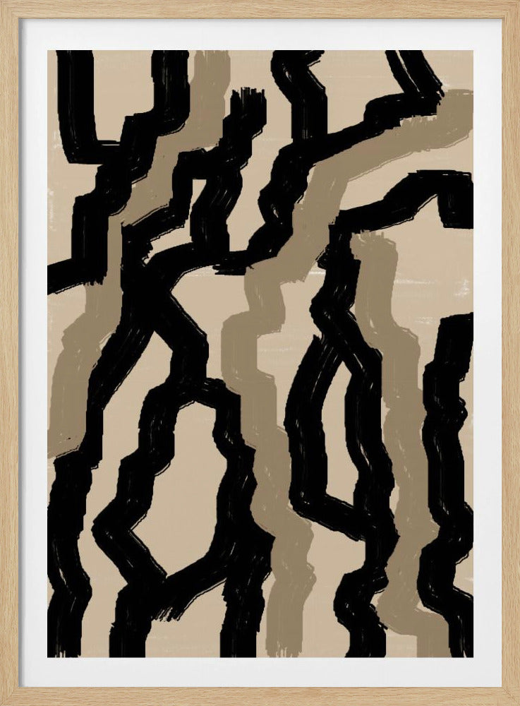 Zigzag Reflections | Poster