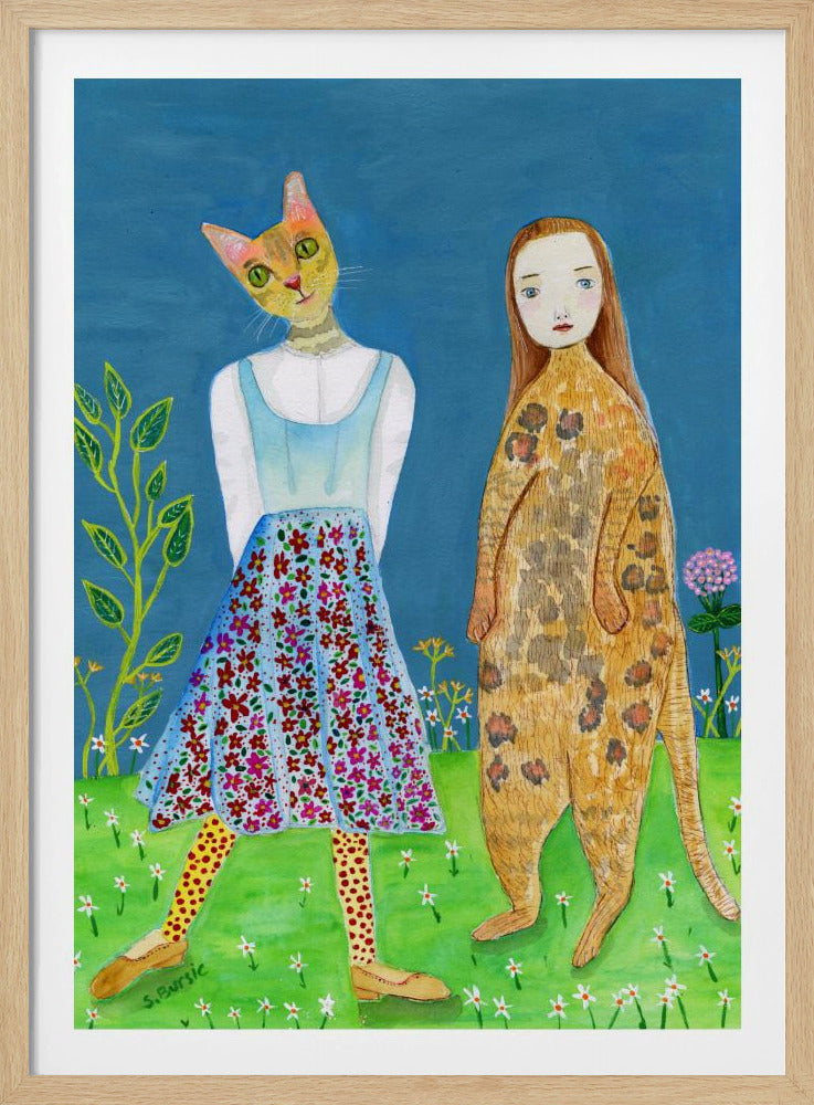 Switched Heads - Cat Lovers | Poster