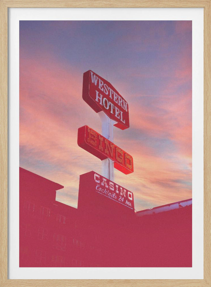 Las Vegas Western Hotel | Poster